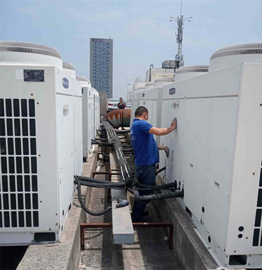 昭苏中央空调制热和不制冷系统维修方法